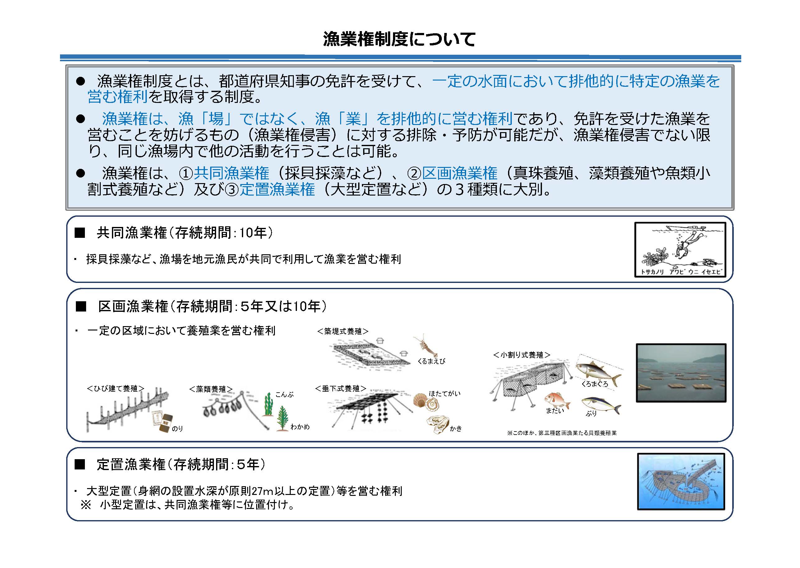 漁業権制度