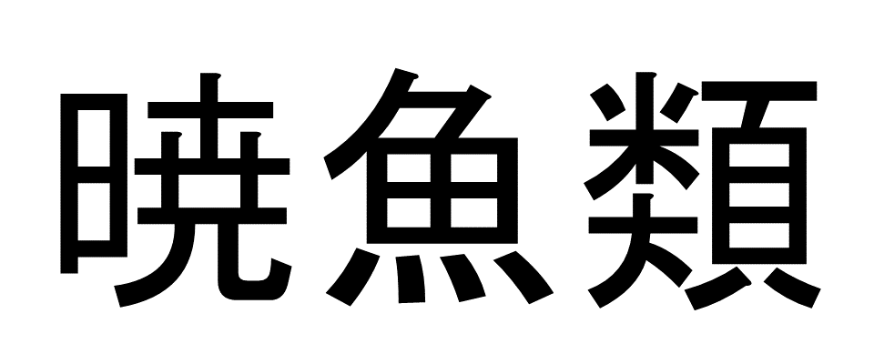 暁魚類