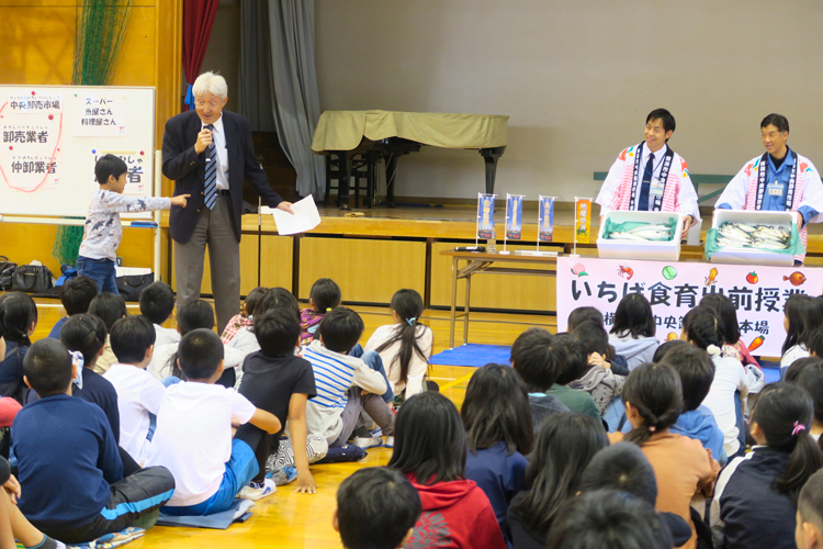 横浜市立西寺尾第二小学校での出前授業