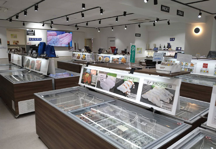 TŌMIN FROZENの店内