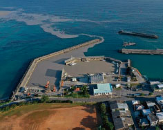 大量の軽石の漂流・漂着による埋そく状況