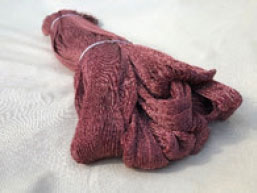 廃漁網から再生した漁網2