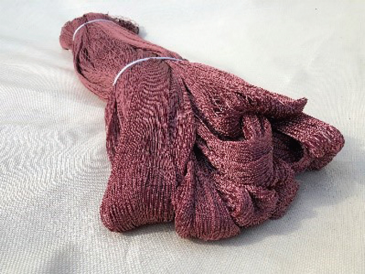 廃漁網から再生した漁網2