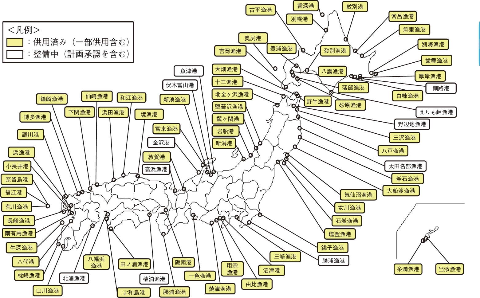 図表2-34 高度な衛生管理に対応した荷さばき所の整備状況（令和5（2023）年3月末時点）