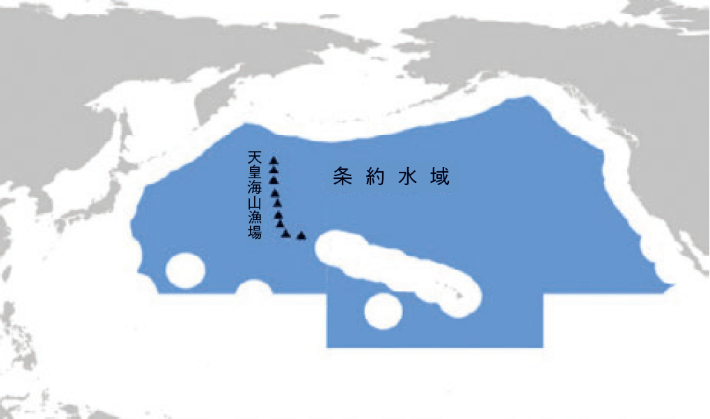図表特-1-17 NPFC対象水域図