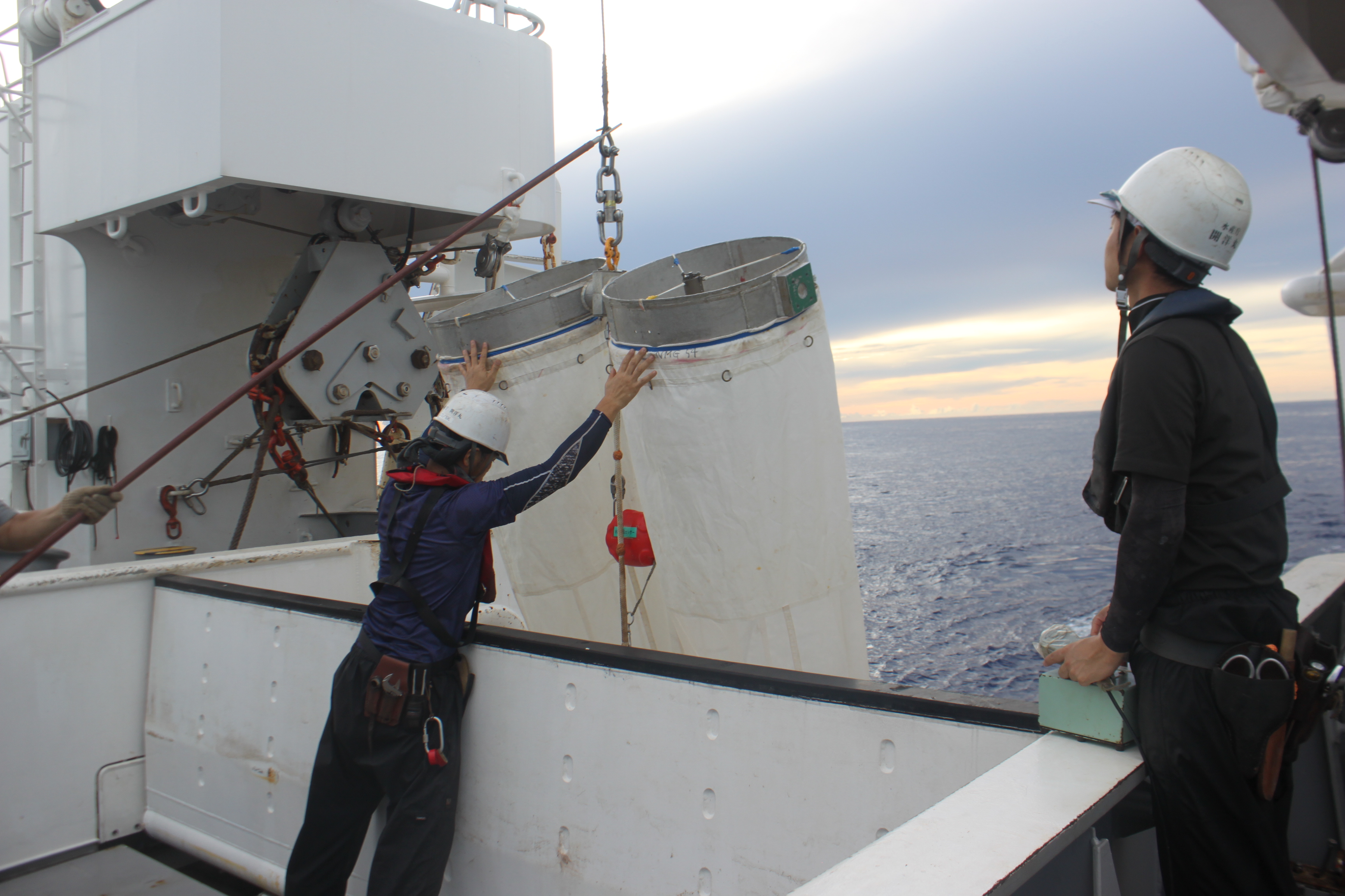 サンプル採集に利用する網